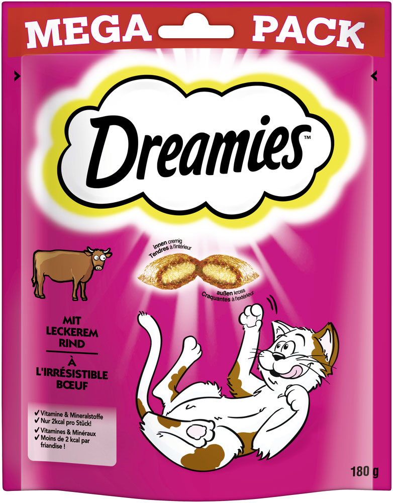 Dreamies - mit Rind - 1 x 180 g - 1