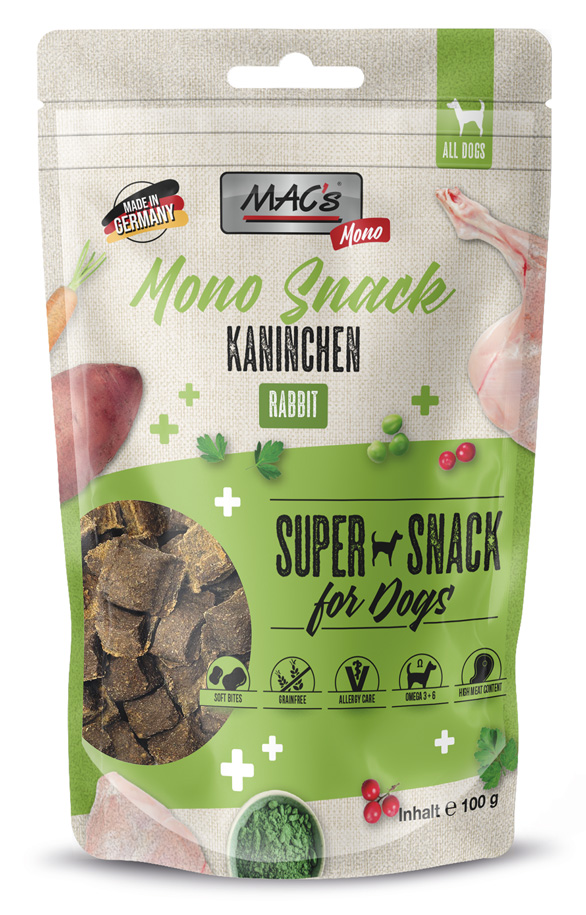 MAC´s - DOG Mono Snack Kaninchen MAC´s - DOG Mono Snack Kaninchen