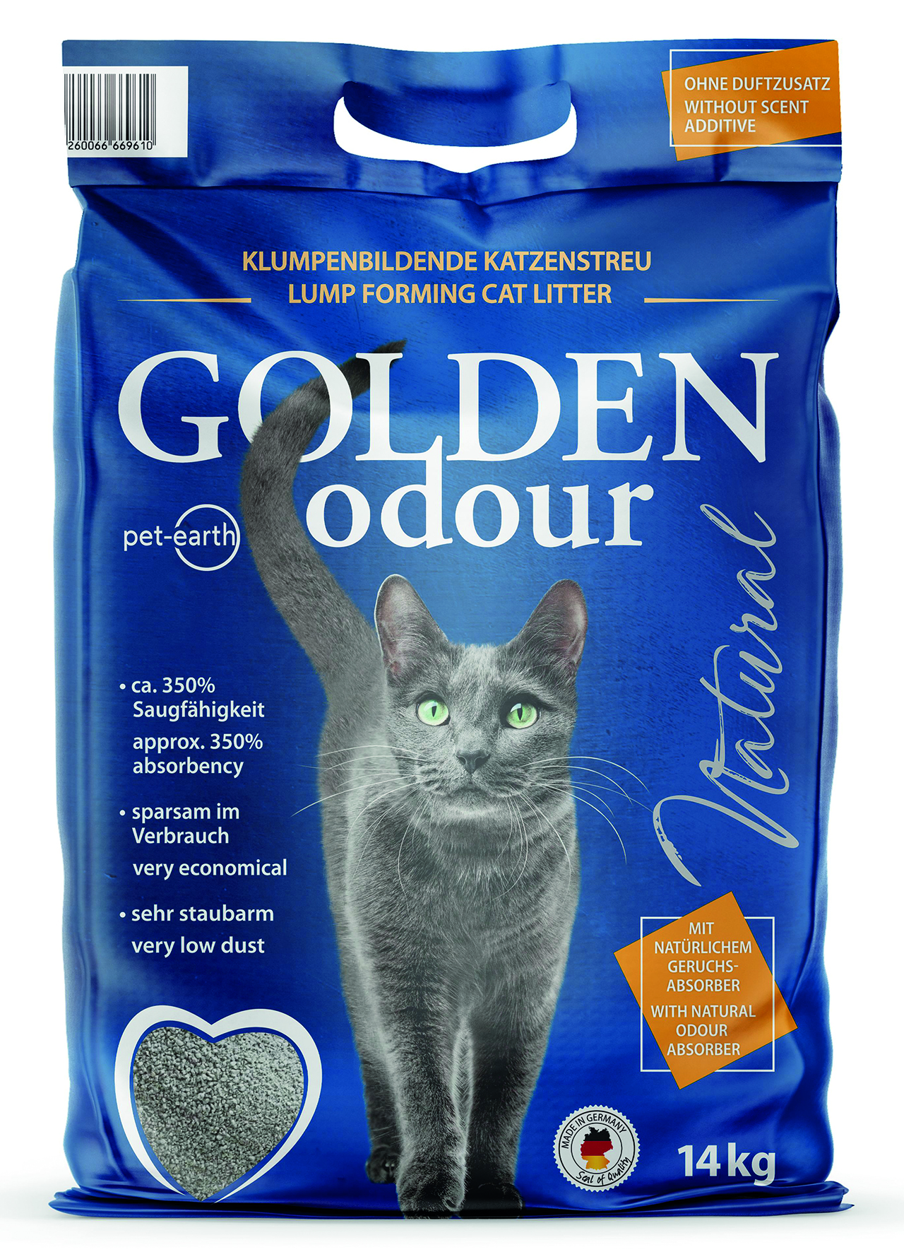 Golden Odour Katzenstreu