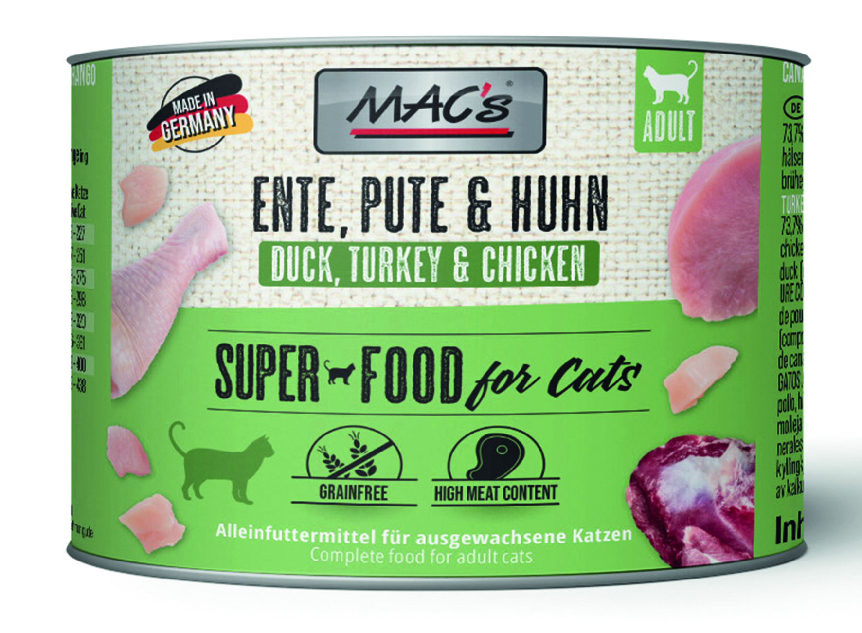 MAC´s - CAT Ente/Pute/Huhn - 6 x 200 g - 1