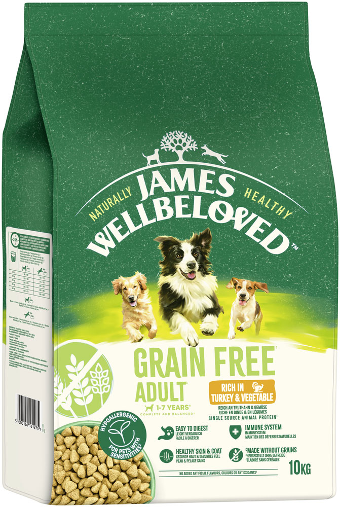 James Wellbeloved - Grain Free Reich an Truthahn & Gemüse - 2