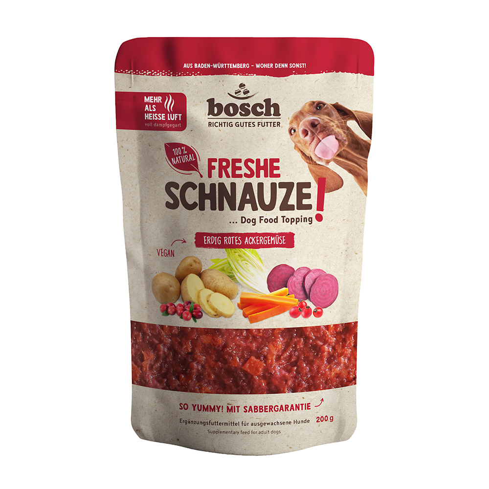 Freshe Schnauze - erdig rotes Ackergemüse