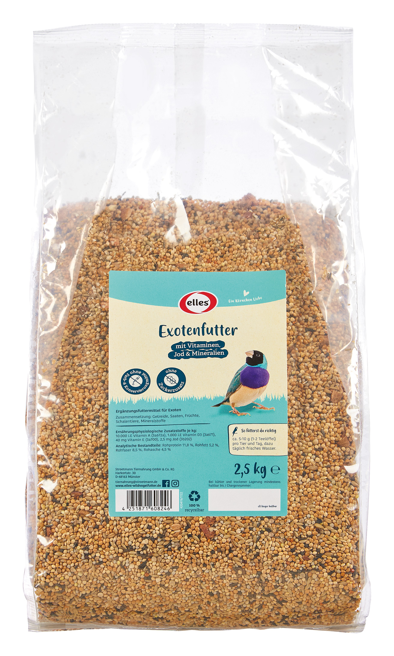 Exotenfutter 2,5kg