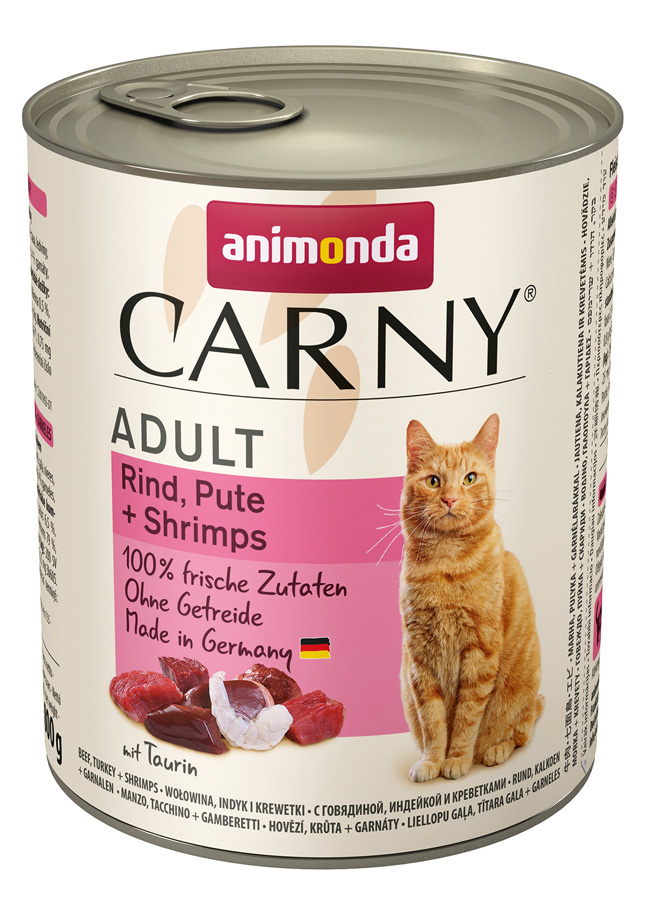 Adult Rind, Pute + Shrimps