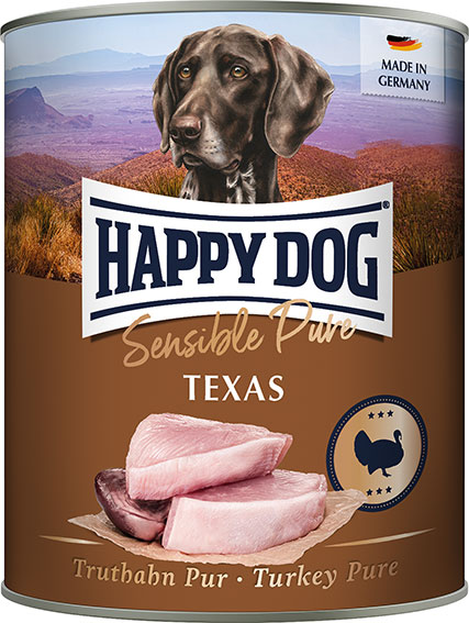Happy Dog - Sensible Pure Texas - 6 x 0,8kg - 1