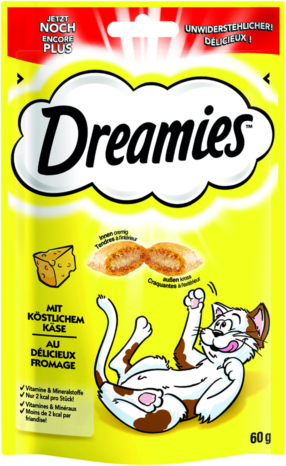 Dreamies - mit Käse 60g - 6 x 60 g - 1