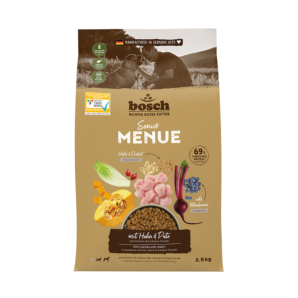 HPC MENUE Senior mit -Huhn + Pute