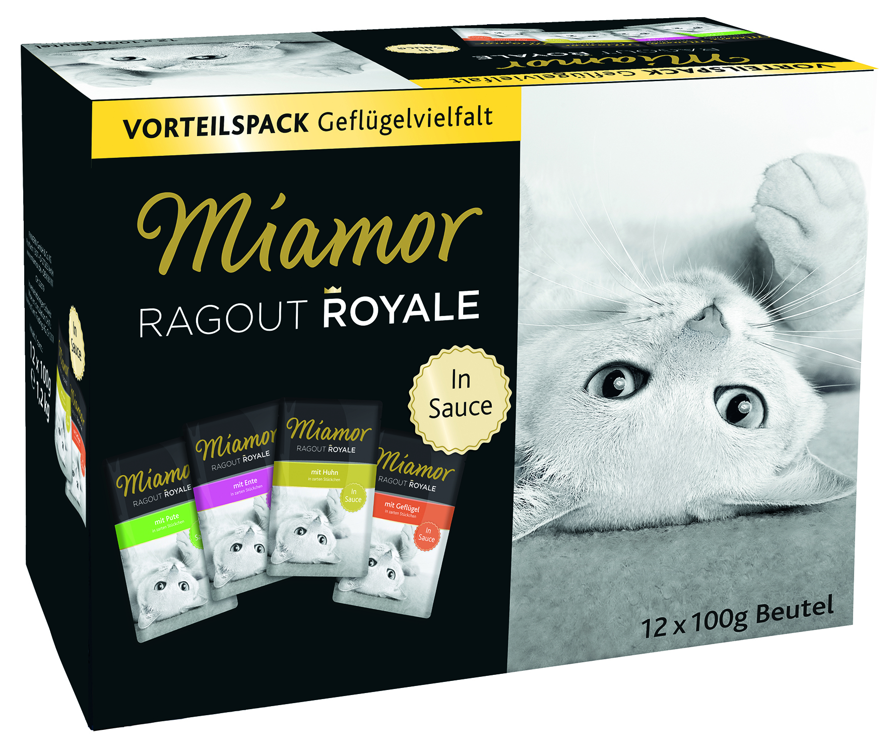 Miamor Ragout Royal Geflügelvielfalt in Sauce Multibox