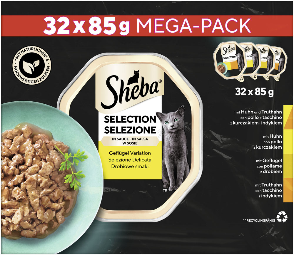 Multipack Selection in Sauce Geflügel Variation