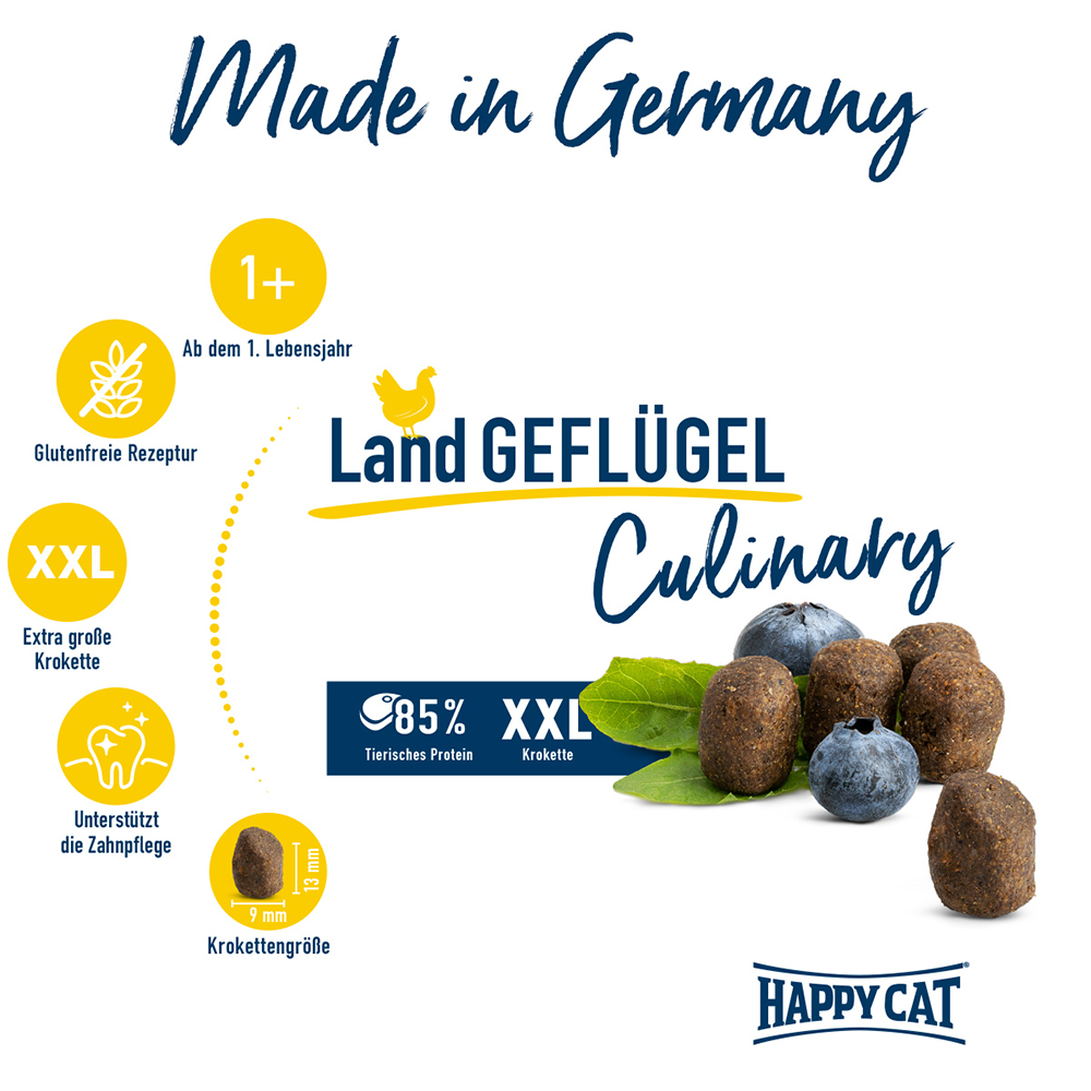 Happy Cat - Culinary Adult Land Geflügel - 1 x 300g - 2
