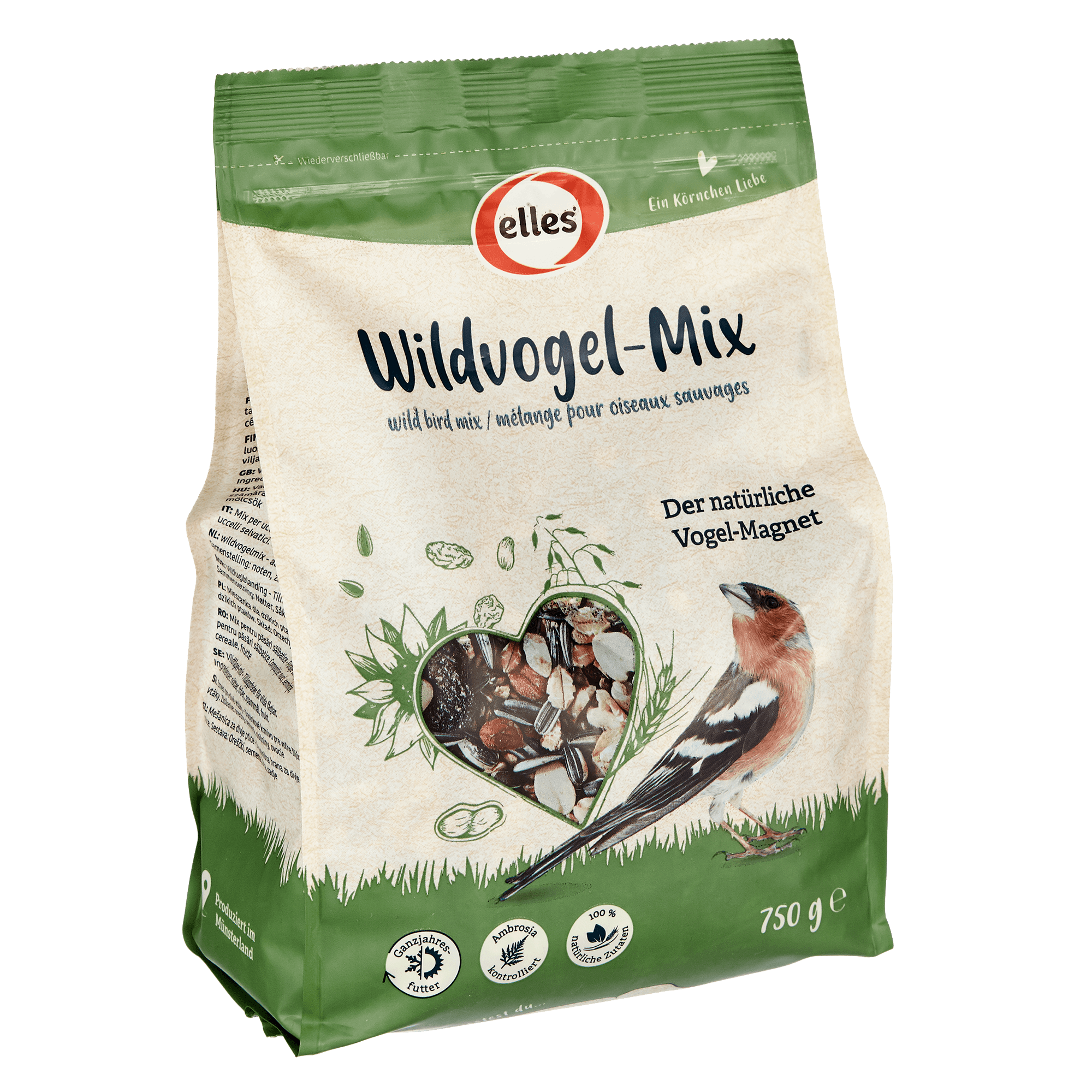 elles - Wildvogel-Mix 750g - 1 x 750 g - 2