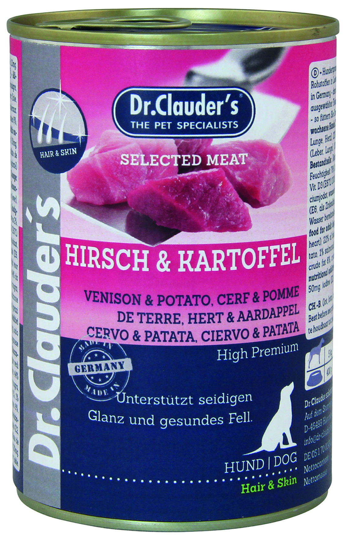 Selected Meat Hirsch & Kartoffel