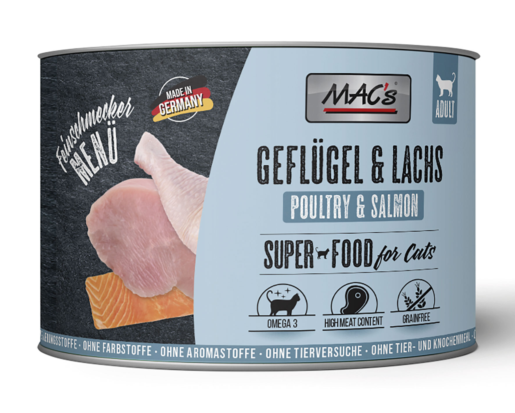 CAT Feinschmecker Geflügel und Lachs