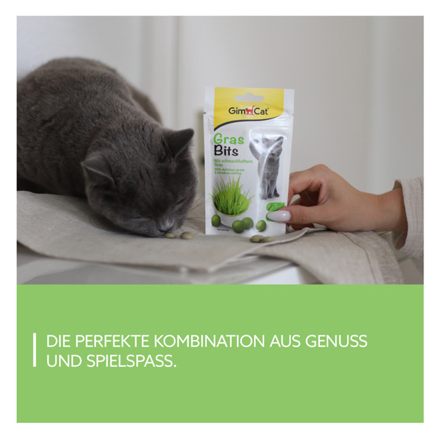GimCat - GrasBits - 8 x 40 g - 3