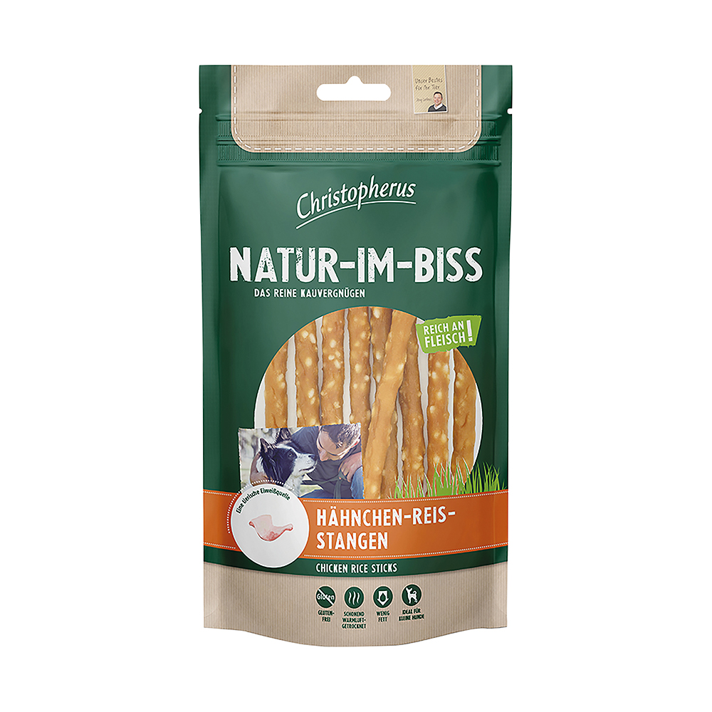 Hähnchen-Reis-Stangen