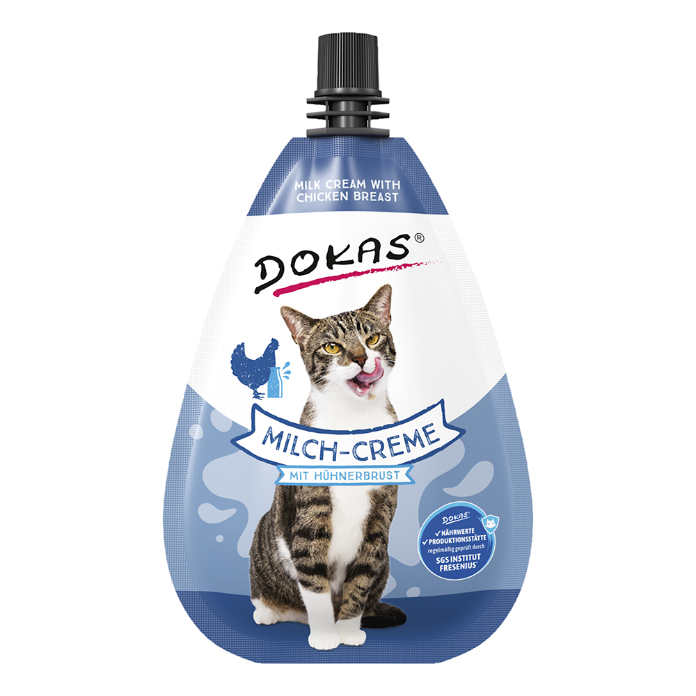 Milch-Creme mit Hühnerbrust