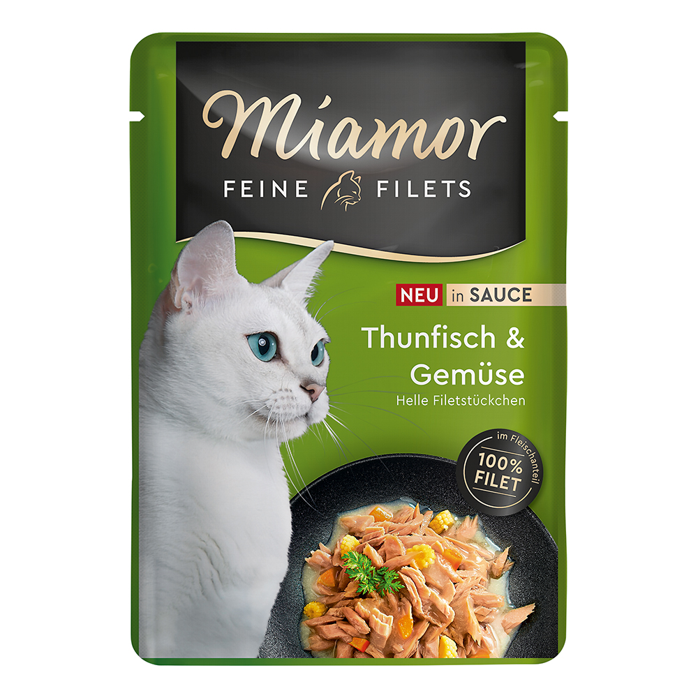 Feine Filets in Sauce Thunfisch + Gemüse