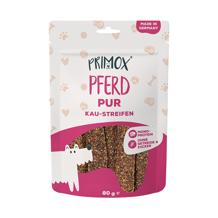 Kaustreifen Pferd pur 80g