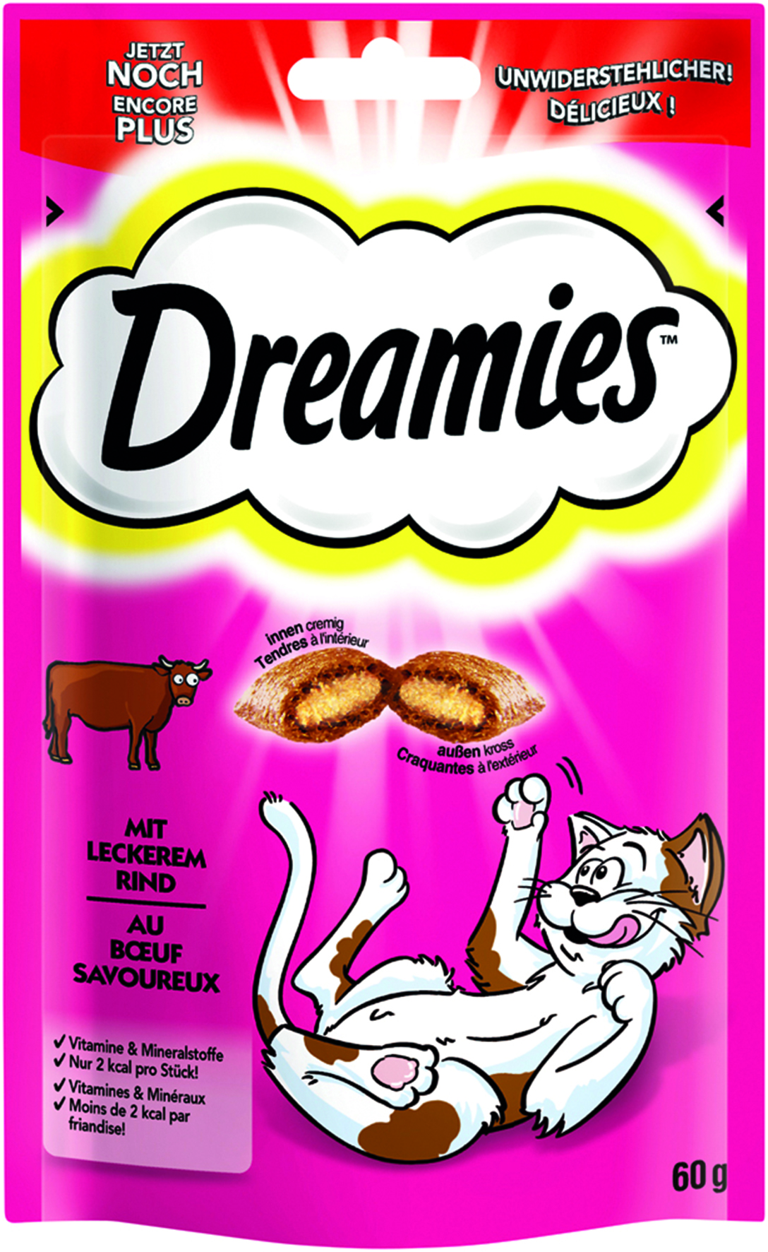 Dreamies - mit Rind 60g - 6 x 60 g - 1