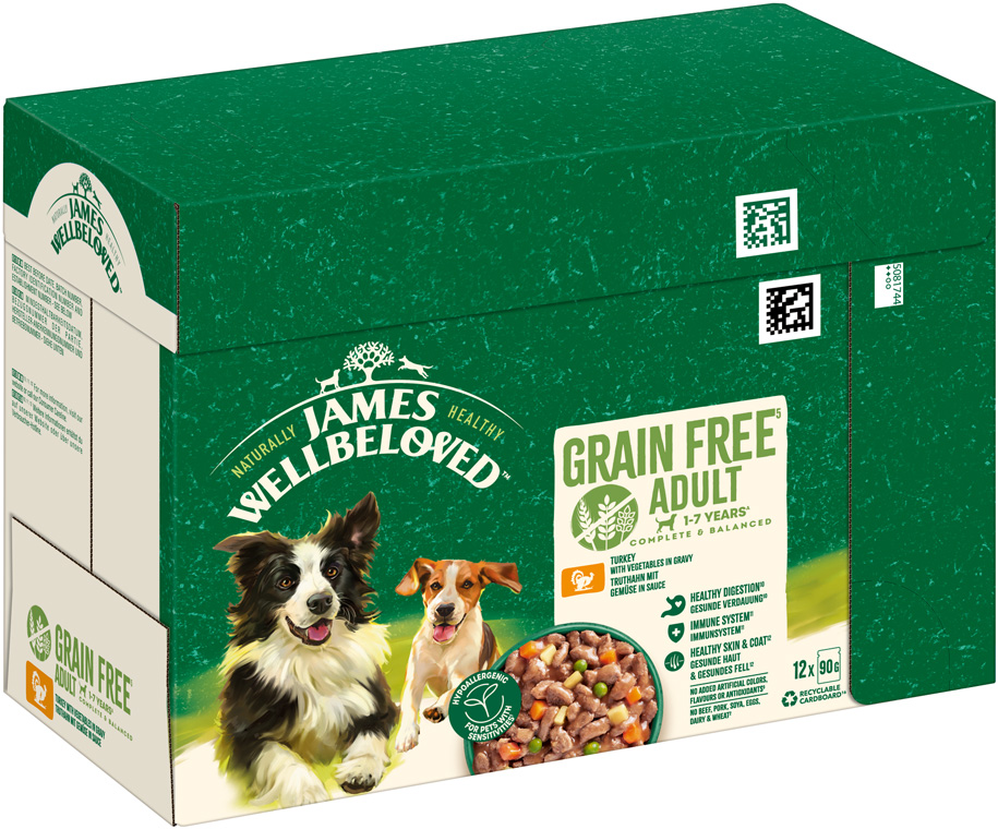 James Wellbeloved - Grain Free Truthahn mit Gemüse in Sauce - 1