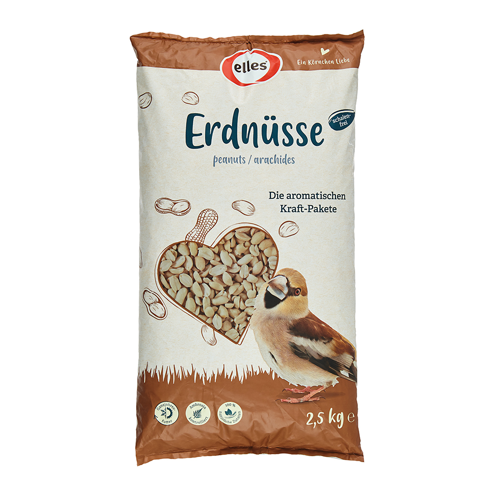 elles - Erdnüsse 2,5kg - 6 x 2.5 kg - 3