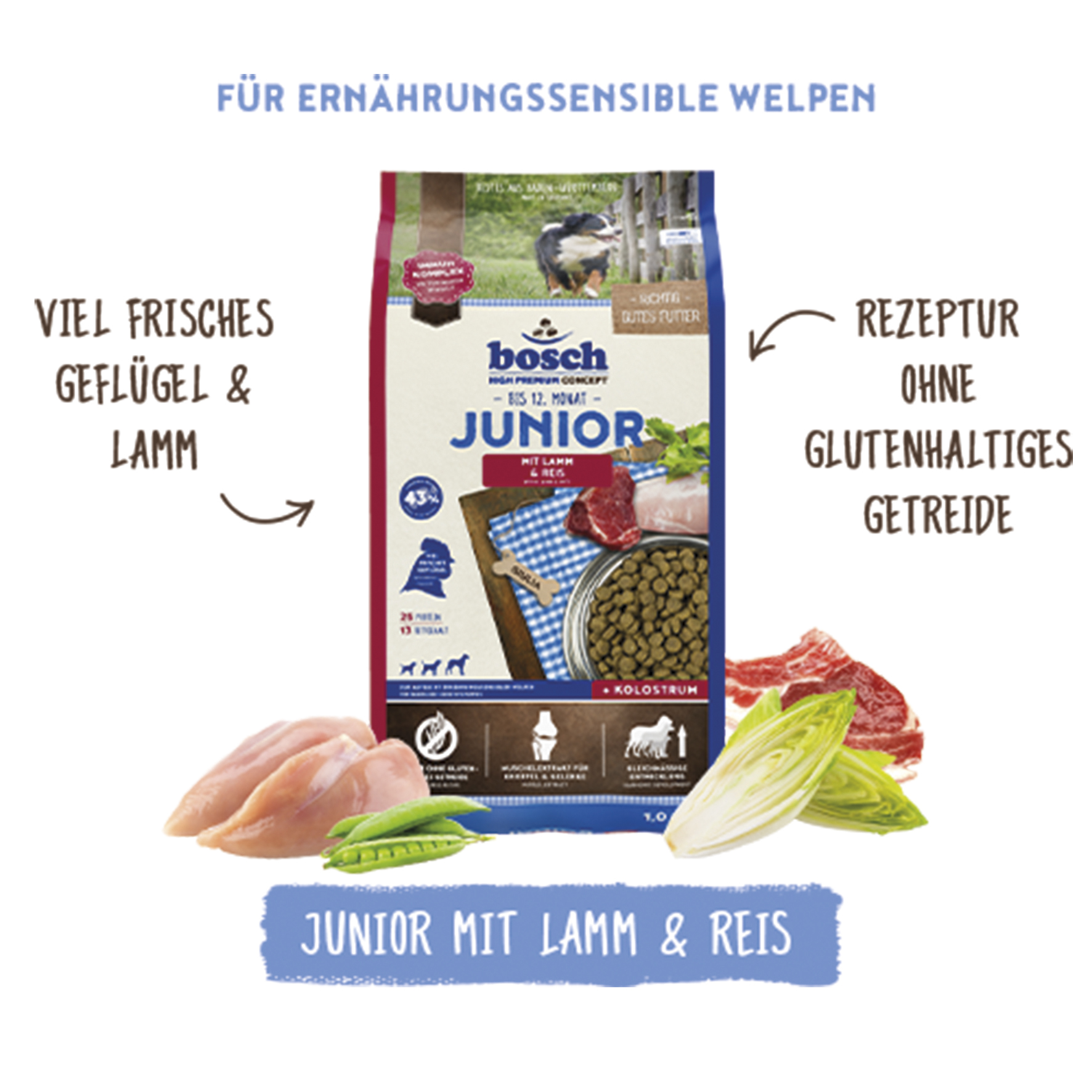 Bosch - Junior Lamm & Reis - 5 x 1 kg - 1