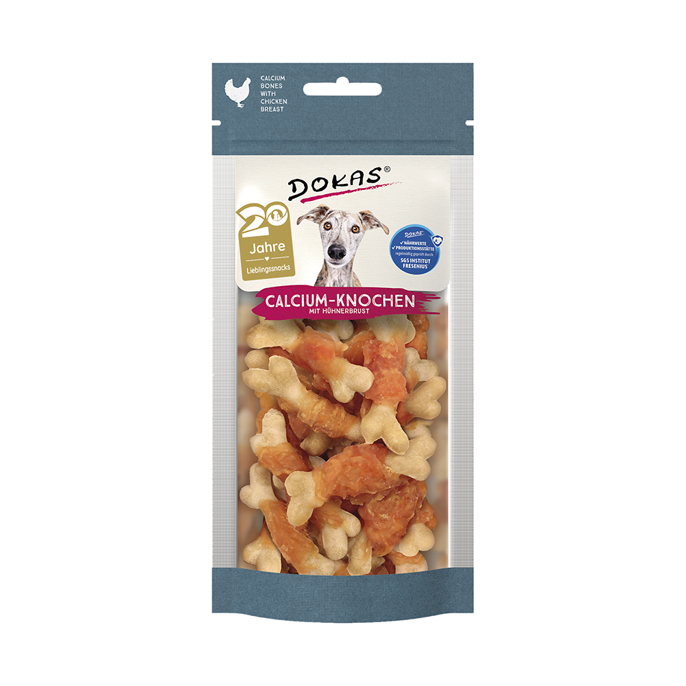 Calcium-Knochen mit  Hühnerbrust