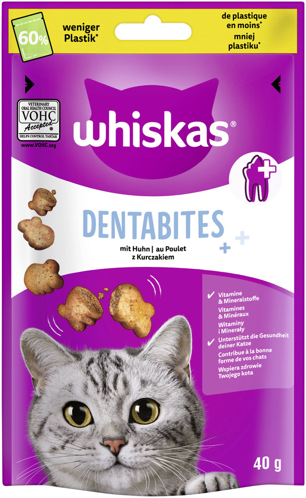 Whiskas - Dentabits Huhn - 6 x 40g - 1