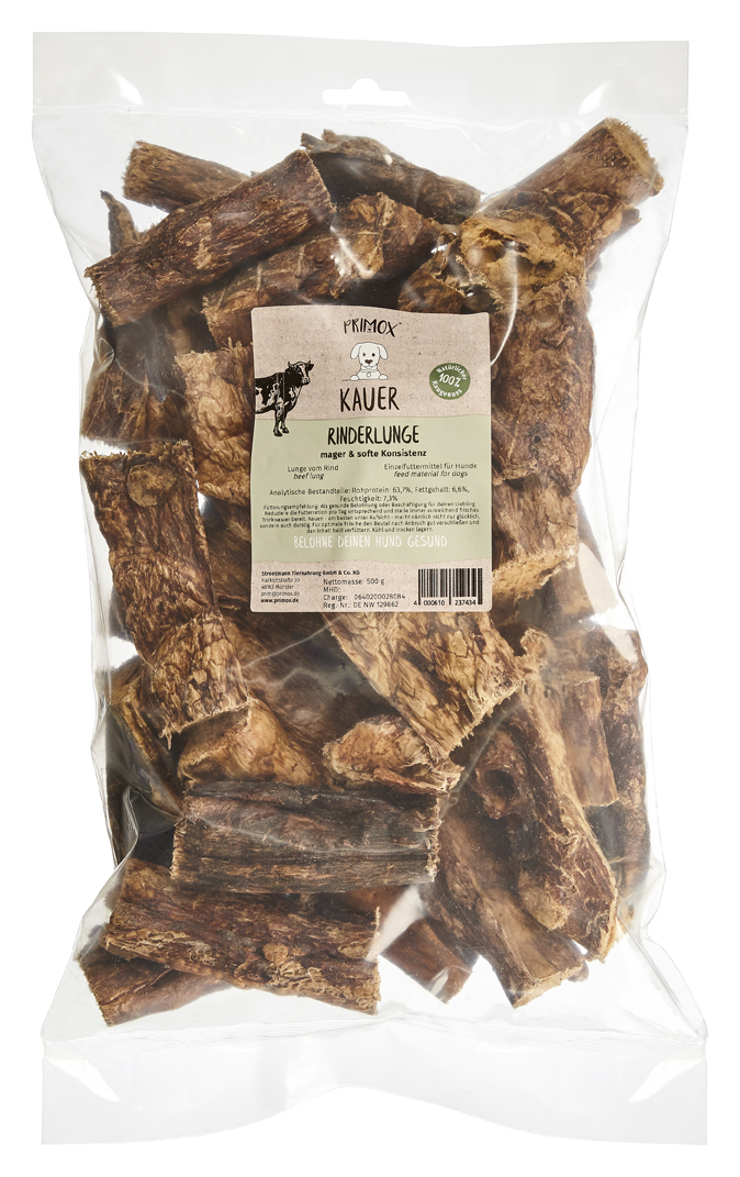 Primox - Rinderlunge 500g Primox - Rinderlunge 500g