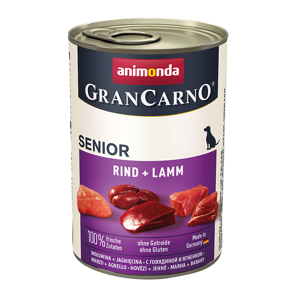 Animonda Gran Carno - Original Senior mit Rind + Lamm - 1