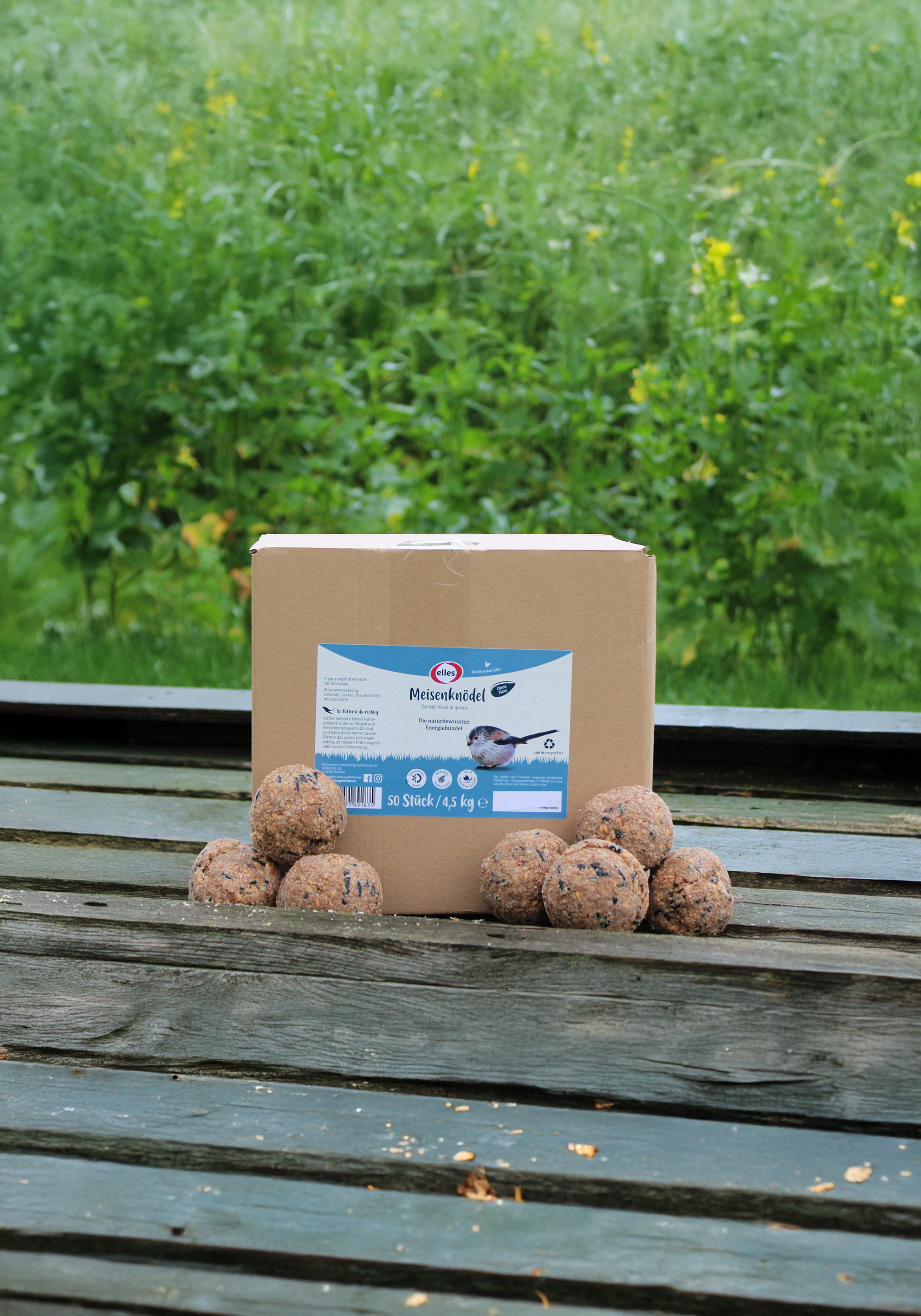 elles - Meisenknödel 50 Stk. o. Netz - 1 x 4.5 kg - 2
