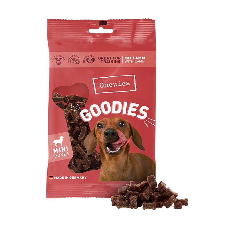 Chewies - Training MINI Lammknöchelchen - 1 x 125g - 1