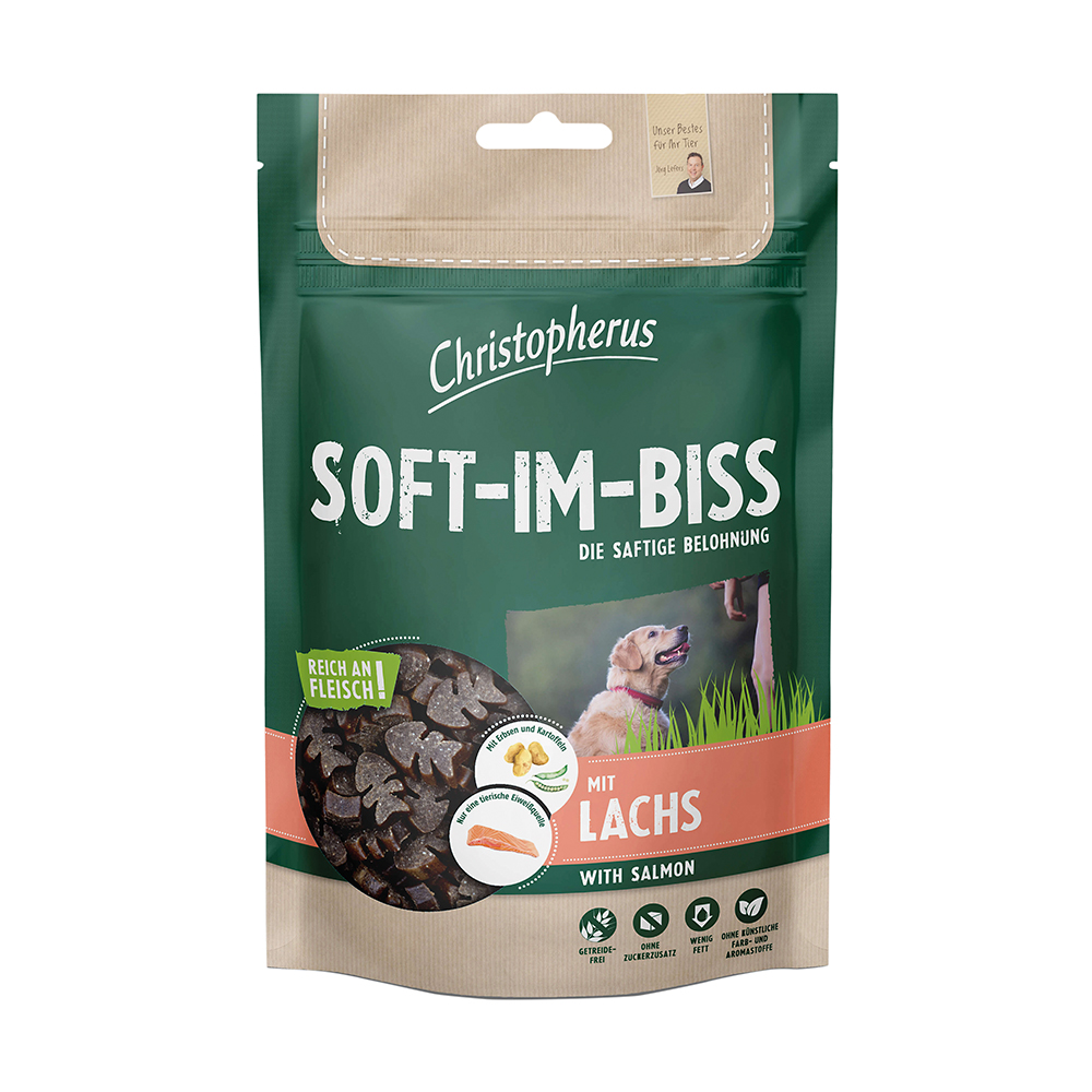 Soft im Biss mit Lachs