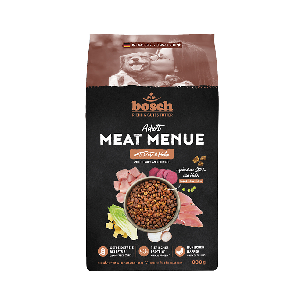 MEAT MENUE Adult mit Pute & Huhn getreidefrei