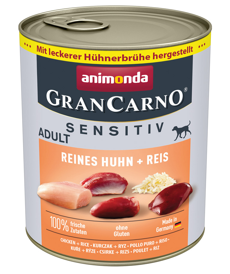 Animonda Gran Carno - Adult Reines Huhn & Reis - 6 x 800 g - 1