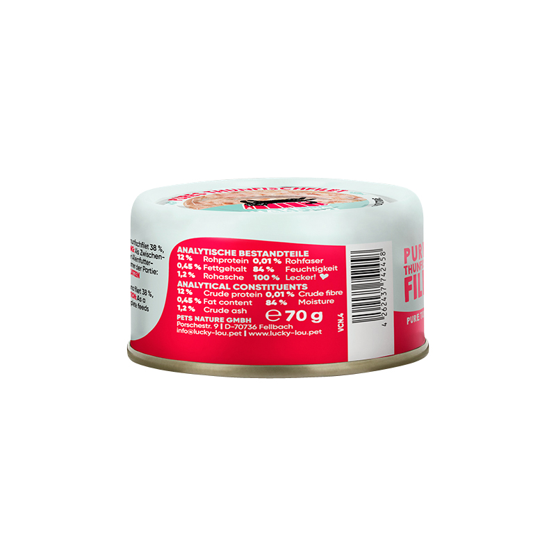 Lucky Lou - Thunfischfilet in Jelly - 18 x 0 g - 5