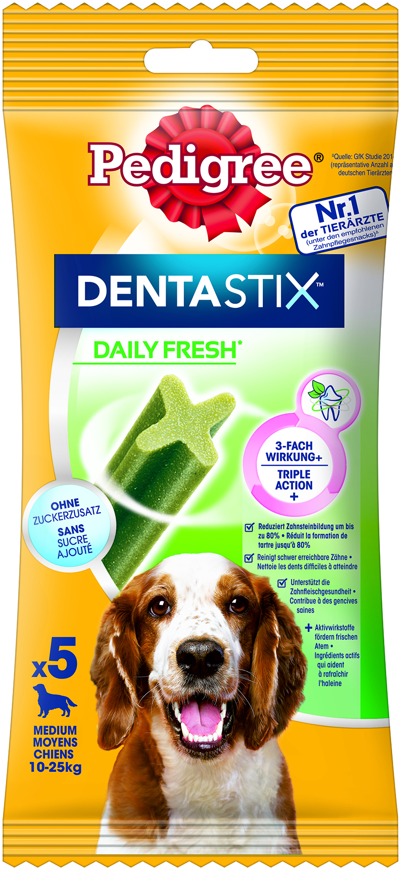 Denta Stix Daily Fresh - Für mittelgroße Hunde