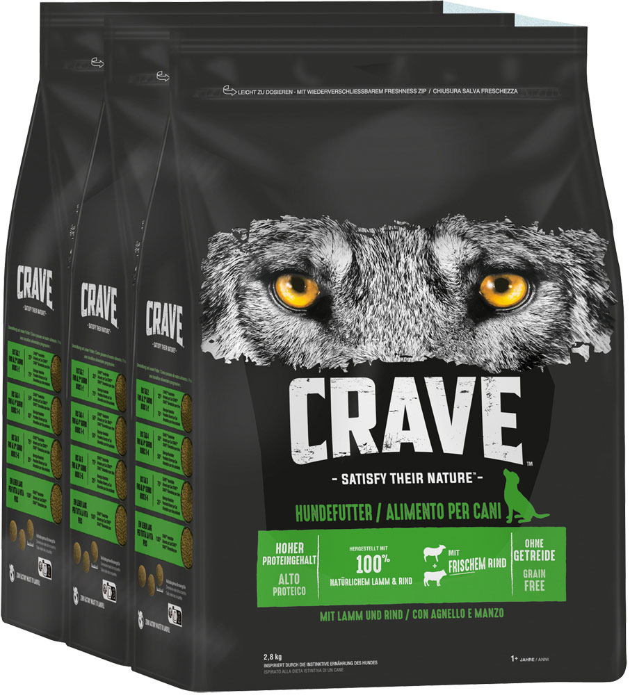 Crave - Lamm & Rind - 1 x 2,8kg - 2