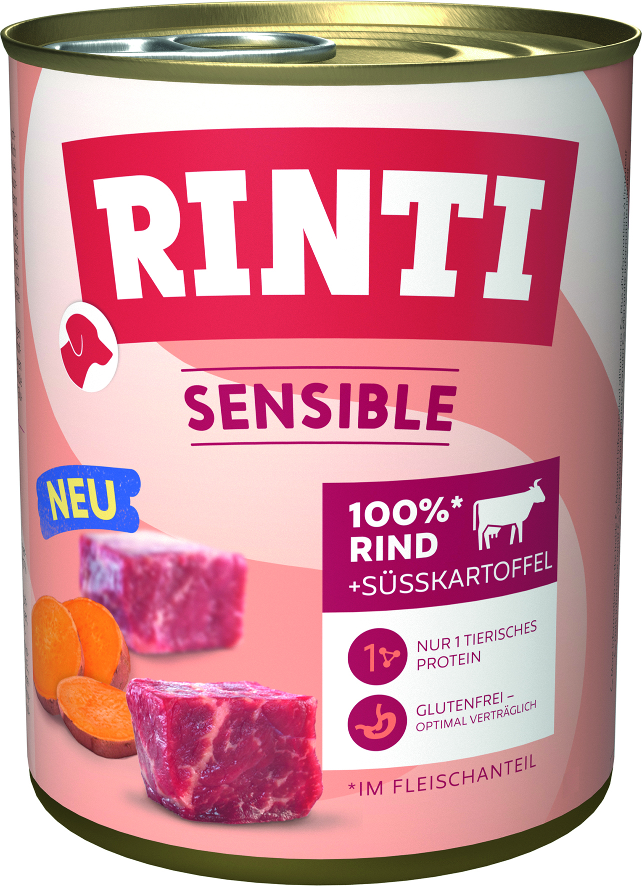 Sensible Rind & Süßkartoffel