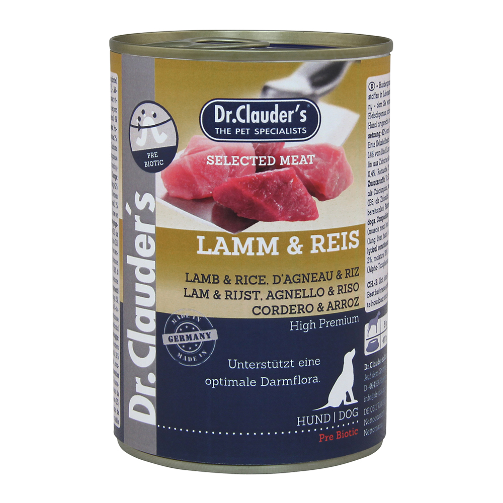 Dr. Clauder - Selected Meat Lamm & Reis - 1