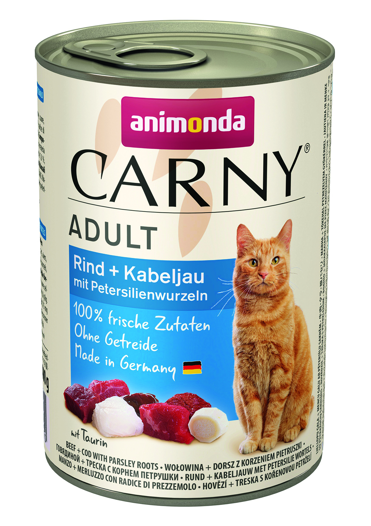 Adult Rind + Kabeljau m. Petersilienwurzeln