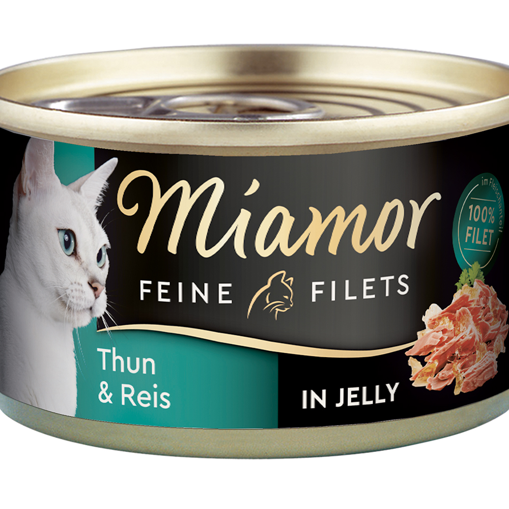 Feine Filets in Jelly Thunfisch & Reis