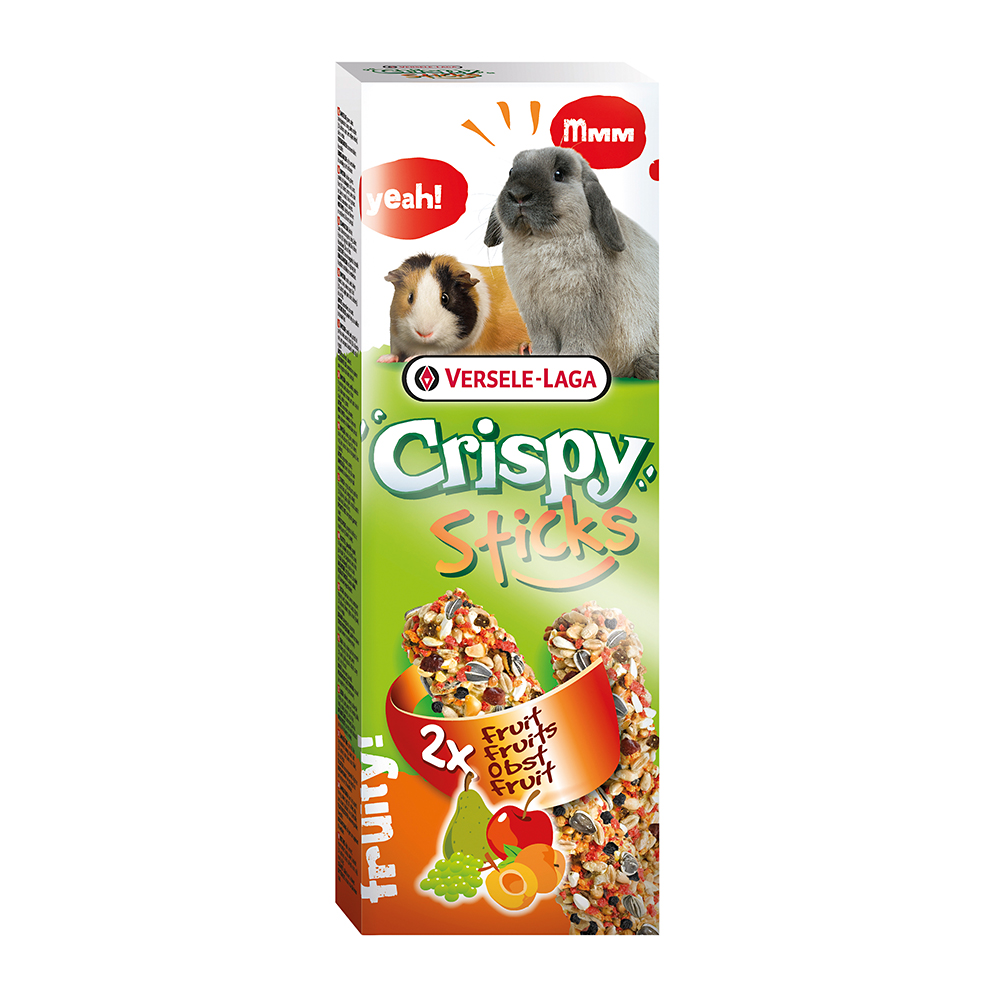 Crispy Sticks Kaninchen-Meerschweinchen Obst - 2 Stück