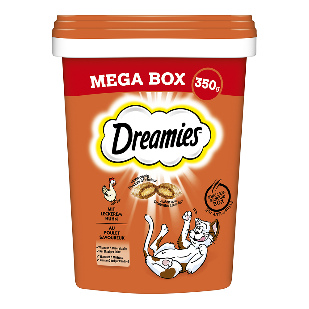 Dreamies - Dreamies Box mit Huhn - 1 x 350 g - 1