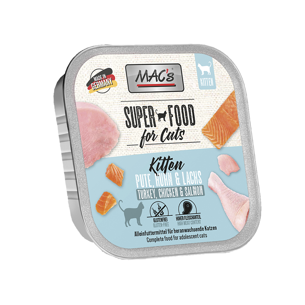 CAT Kitten Pute, Huhn, Lachs