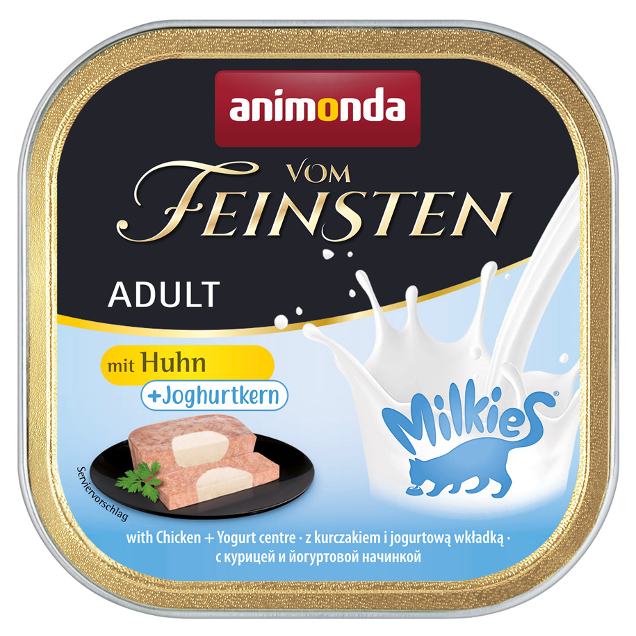 mit Huhn & Joghurtkern
