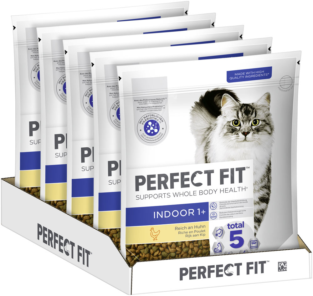 Perfect Fit - Indoor 1+ Reich an Huhn - 5 x 1,40kg - 3