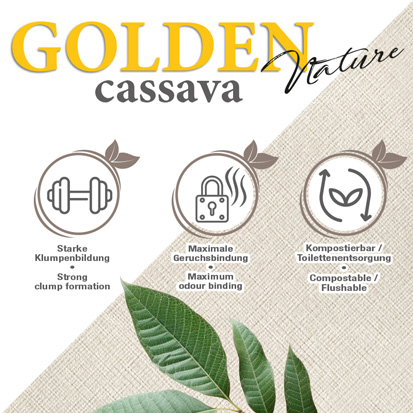 Golden Choice - Golden cassava - Nature 9 L - 3