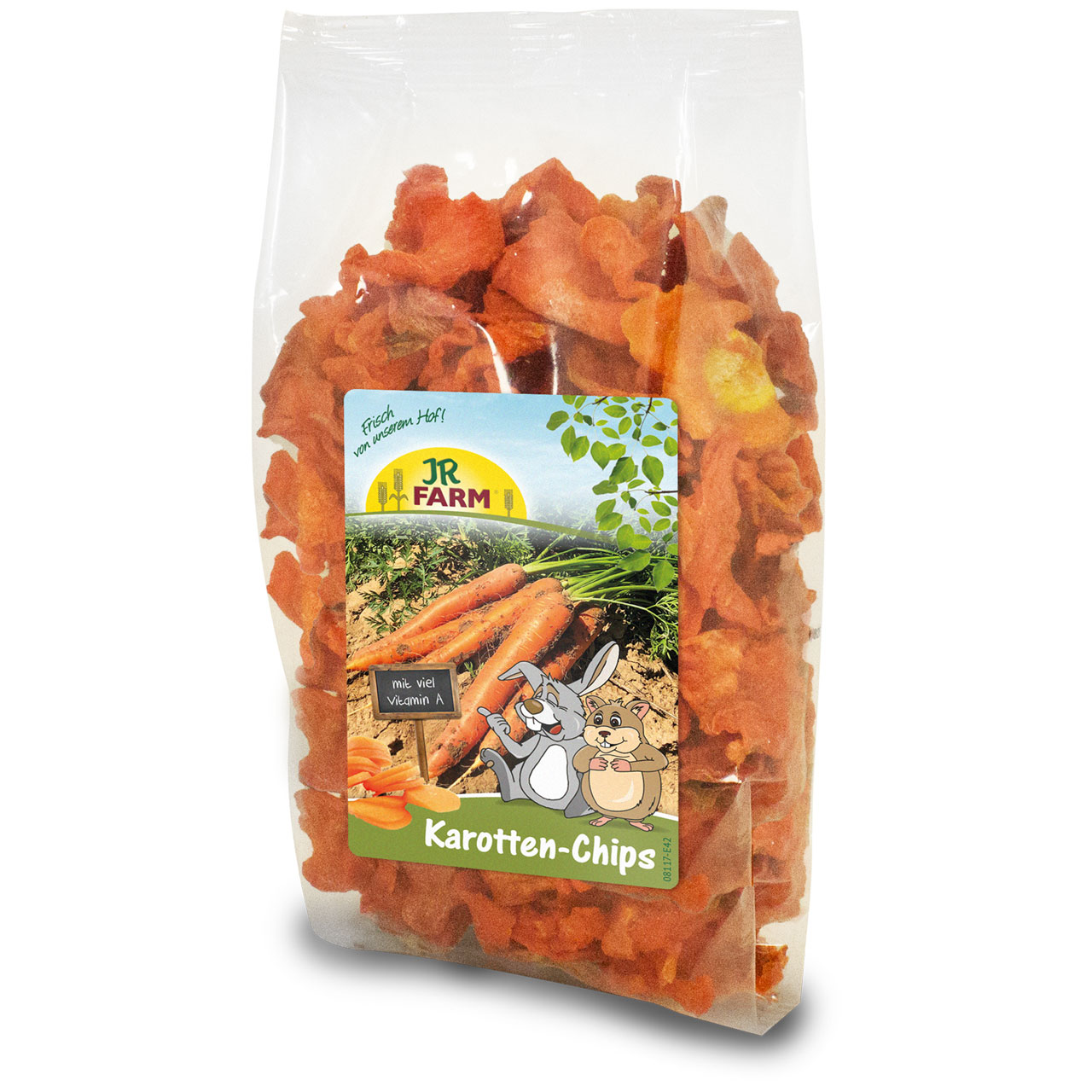 JR Farm - Karotten-Chips - 1 x 125 g - 1