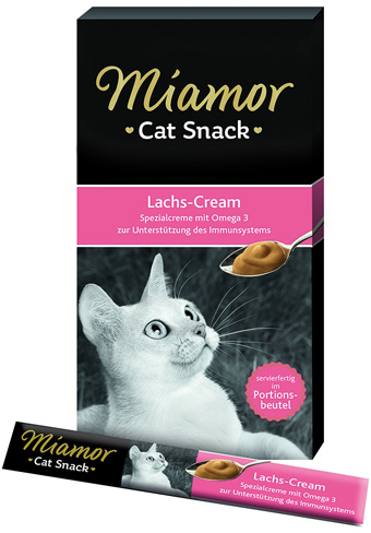 Miamor - Confect Lachs-Cream - 1 x 90 g - 1